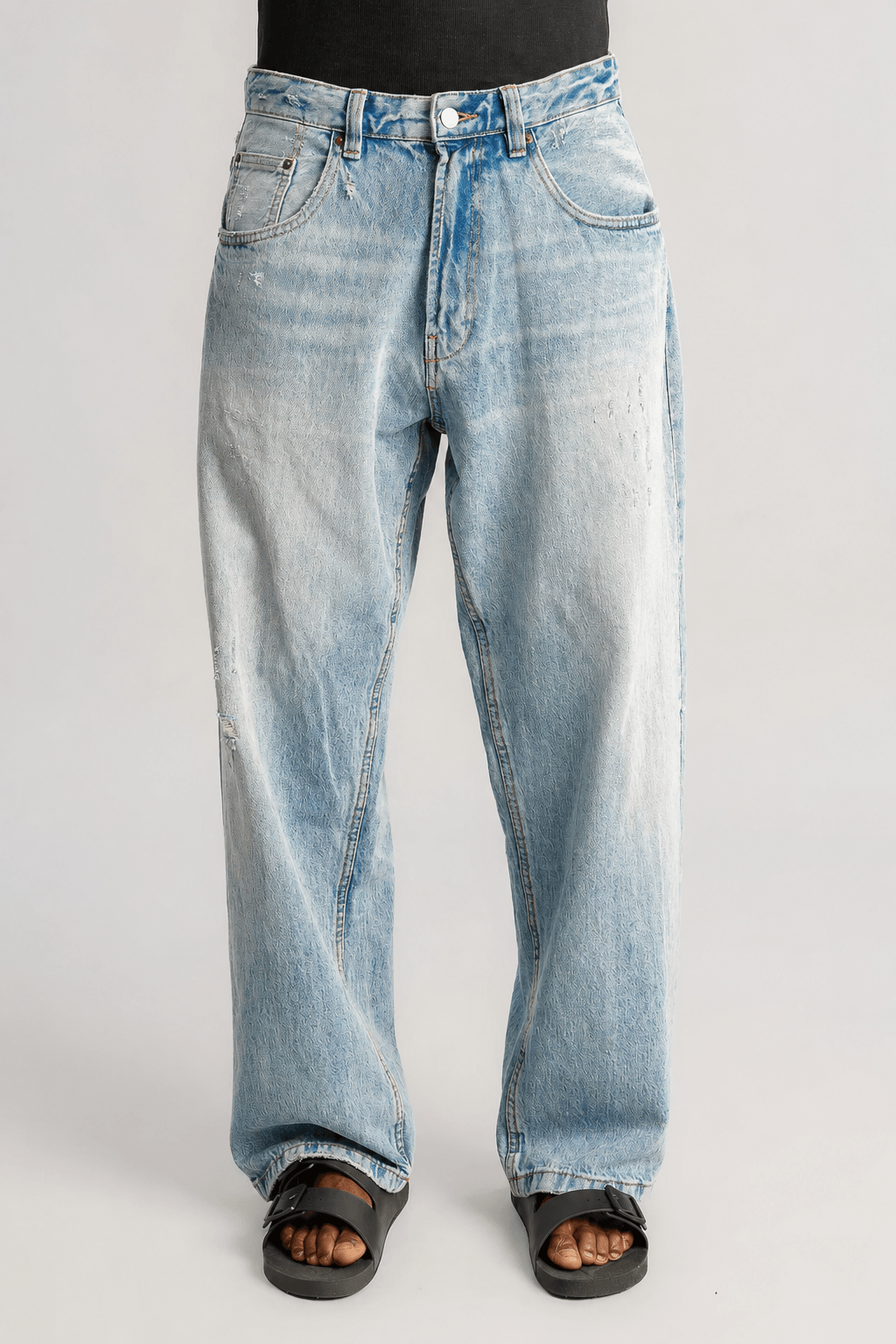 Calca Jeans Baggy S26- Azul Claro
